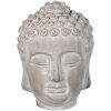 Clayre & Eef 6TE0360M Dekorativní Buddha šedý 15x15x19 cm