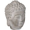 Clayre & Eef 6TE0360M Dekorativní Buddha šedý 15x15x19 cm