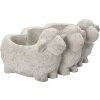 Clayre & Eef 6TE0372 Květináč do interiéru Sheep Grey 26x20x12 cm