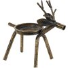 Clayre & Eef 6Y4506 Svícen na svíčku Sob měděný 16x8x16 cm