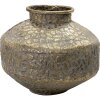 Clayre & Eef 6Y4528 Váza zlaté barvy Ø 27x21 cm