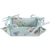 Clayre & Eef BLW47 Koš na chléb modrý 35x35x8 cm