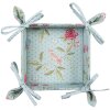 Clayre & Eef BLW47 Koš na chléb modrý 35x35x8 cm