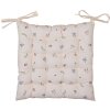 Clayre & Eef CAR29 Polštář na židli pěnový béžový 39x39 cm