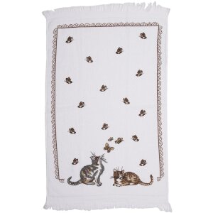 Ručník pro hosty Clayre & Eef CT014 White...