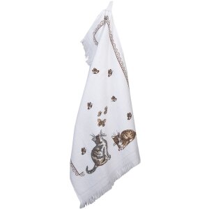 Ručník pro hosty Clayre & Eef CT014 White 40x66 cm