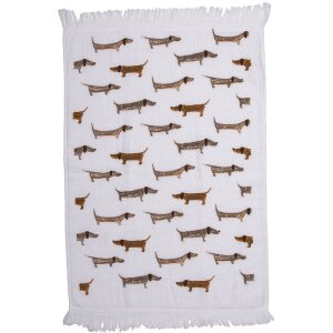 Ručník pro hosty Clayre & Eef CT017 White 40x66 cm