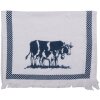 Ručník pro hosty Clayre & Eef CT019 White 40x66 cm