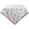 Clayre & Eef HCH01 Ubrus Square White, Red 100x100 cm