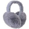 Clayre & Eef JZEW0001G Ohřívač uší šedý 13 cm