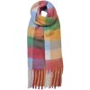 Clayre & Eef JZSC0615GR Zimní šála dámská zelená 35x210 cm