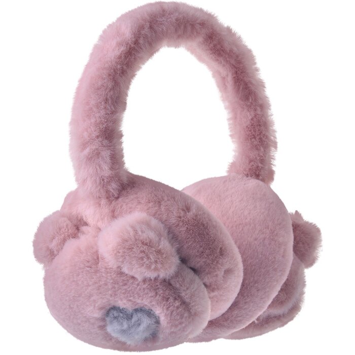 Clayre & Eef MLLLEW0012DP Ear Warmer Kids Pink Nastavitelný