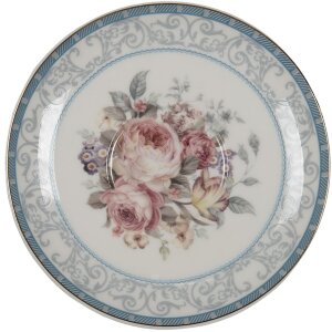Clayre & Eef PECTEFO Tea for One Blue, White 16x10x14 cm - 400 ml - 250 ml