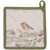 Clayre & Eef VGP45 Chňapka 20x20 cm krémová
