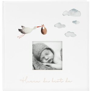 Goldbuch baby album Hurá, jsi tady 30x31 cm 60...