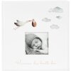 Goldbuch baby album Hurá, jsi tady 30x31 cm 60 bílých stran