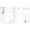 Goldbuch baby album Hurá, jsi tady 30x31 cm 60 bílých stran