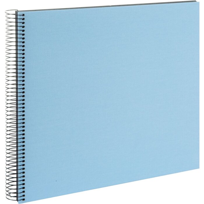 Goldbuch spirálové album Bella Vista sky blue 35x30 cm 40 černých stran