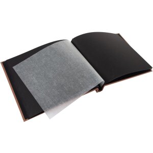 Goldbuch šroubovací album Bella Vista lískový oříšek 30x25 cm 40 černých stran