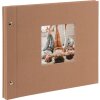 Goldbuch šroubovací album Bella Vista lískový oříšek 30x25 cm 40 černých stran
