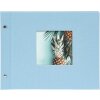 Goldbuch šroubovací album Bella Vista sky blue 30x25 cm 40 černých stran