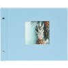 Goldbuch album se šroubovacím uzávěrem Bella Vista sky blue 30x25 cm 40 bílých stran