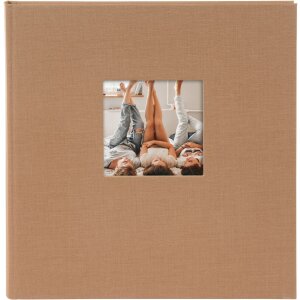 Goldbuch fotoalbum Bella Vista lískový oříšek 30x31 cm 60 černých stran