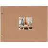 Goldbuch šroubovací album Bella Vista lískový oříšek 39x31 cm 40 černých stran