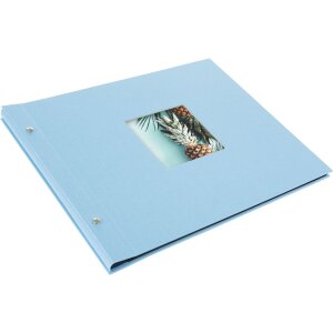 Album Goldbuch Bella Vista sky blue 39x31 cm 40 černých stran