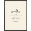 Kovový portrétní rám Goldbuch Fine 15x20 cm antracitový