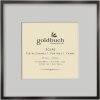 Goldbuch kovový fotorámeček Scuro černý s paspartou 10x10 cm