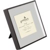 Goldbuch kovový fotorámeček Scuro černý s paspartou 10x10 cm
