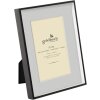 Goldbuch kovový fotorámeček Scuro černý s paspartou 10x15 cm