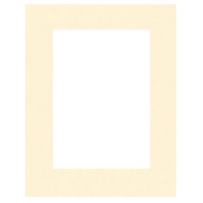 HNFD Passepartout na míru - Bianco Cotone (krémová)
