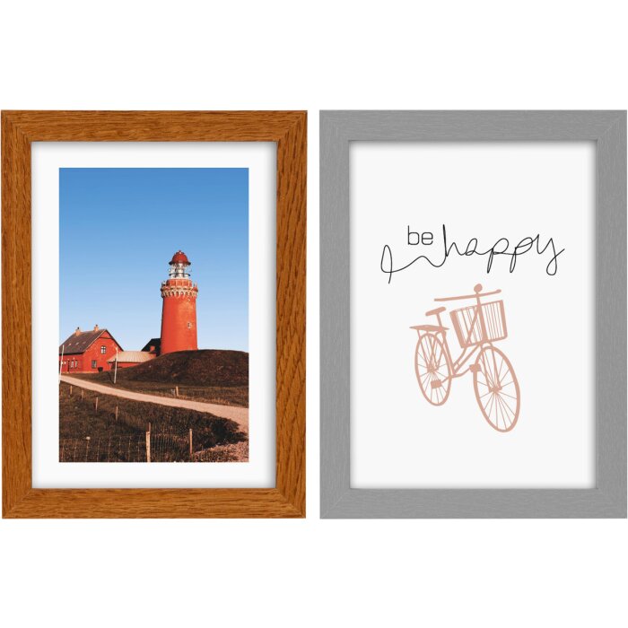 Goldbuch fotorámeček Sylt 10x15 cm až 20x30 cm šedý a hnědý