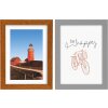 Goldbuch fotorámeček Sylt 10x15 cm až 20x30 cm šedý a hnědý