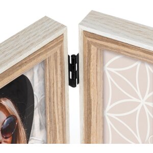Dřevěný fotorámeček ZEP Kriss double frame 2 fotografie 13x18 cm