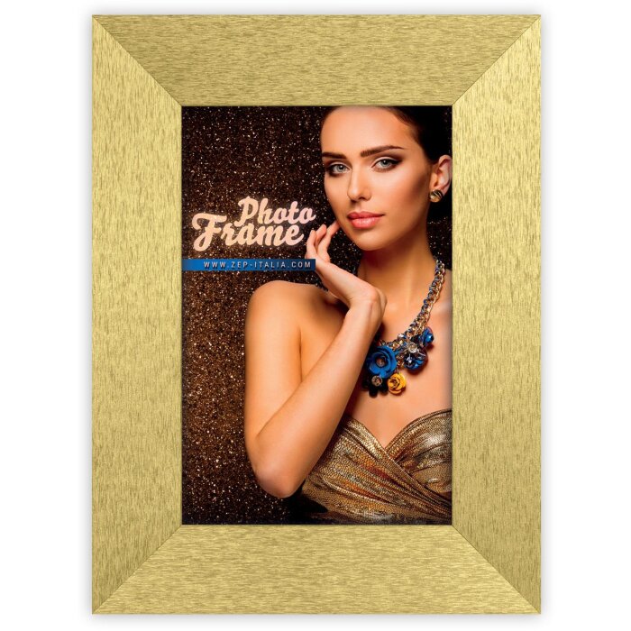 Dřevěný rám ZEP Glam gold 13x18 cm