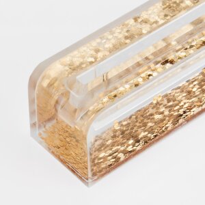 ZEP Třpytivý fotorámeček Wynn Glitter gold 10x15 cm