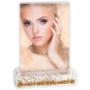 ZEP Třpytivý fotorámeček Wynn Glitter gold 10x15 cm