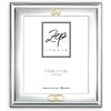ZEP kovový portrétní rám Noto 20x25 cm stříbrný lesklý 50 let