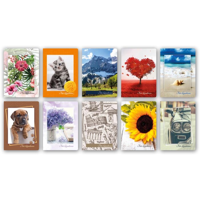ZEP Mini slip-in album 12x18 cm v měkkých deskách pro 20 fotografií v různých barvách