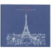 Panodia spirálové album Excapade Paris 27,5x23,2 cm 60 bílých stran