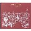 Panodia spirálové album Excapade Barcelone 27,5x23,2 cm 60 bílých stran