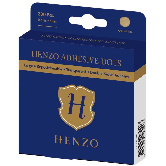 Henzo samolepicí tečky 8 mm odnímatelné 300 kusů