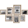 Sada nástěnných rámů Henzo Driftwood beige 7 obrazových rámů