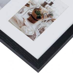 Henzo Fotogalerie Moderní 20x40 cm černá 3 fotografie 10x15 cm