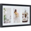 Henzo Fotogalerie Moderní 20x40 cm černá 3 fotografie 10x15 cm