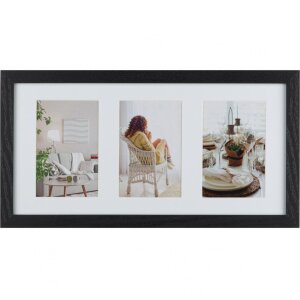 Fotogalerie Moderní 23x50 cm černá 3...