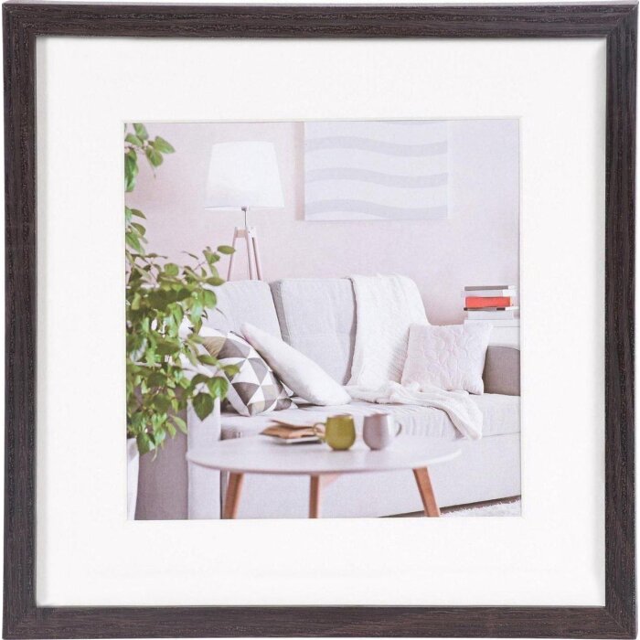 Rám na obraz Henzo Modern 60x60 cm tmavě hnědý